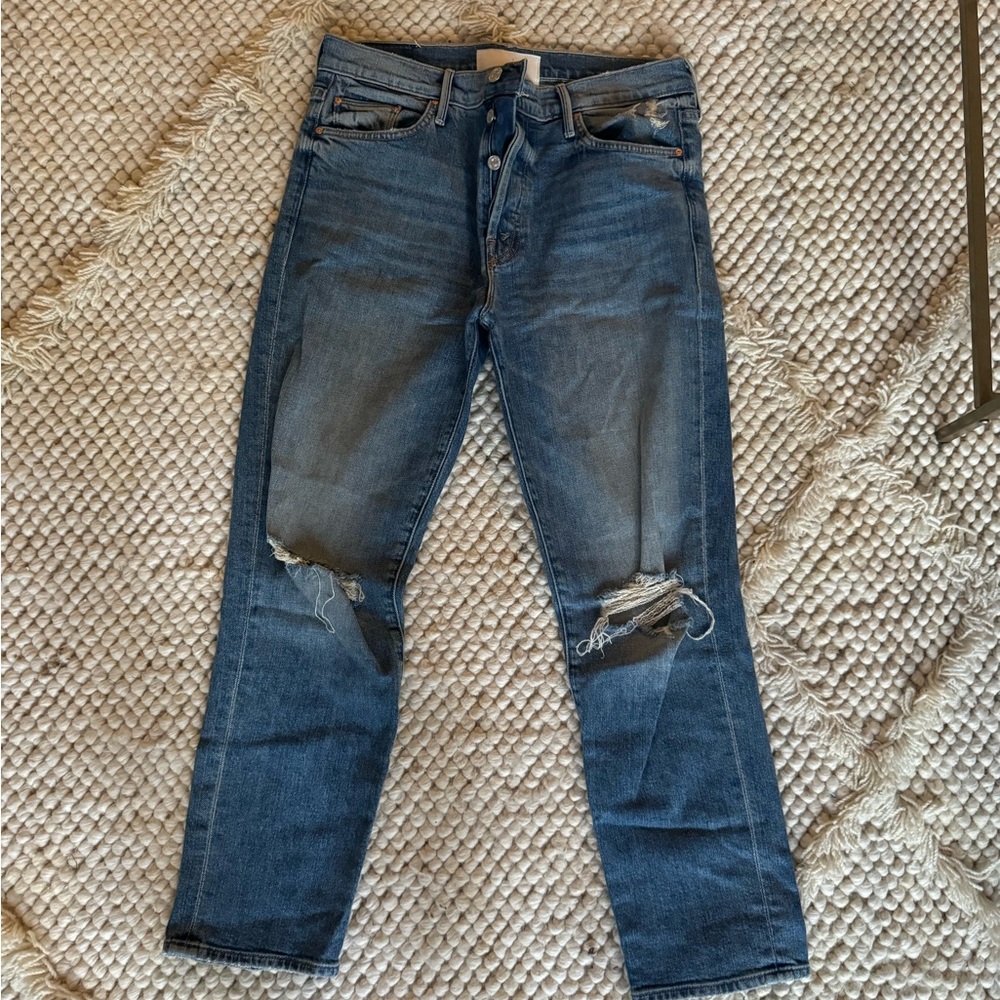 MOTHER denim the trickster ankle size 29